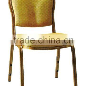 gold high back hotel chair