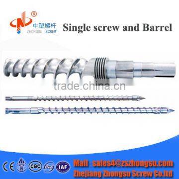 cold feeding rubber screw barrel for extruder machine