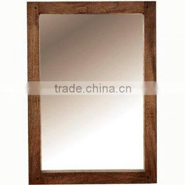 wooden mirror