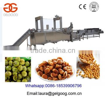 Automatic Continuous Frying Machine for Nuts/Peanut/Peas/Broad Beans