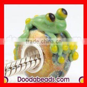 High Grade Murano Glass Frog Beads