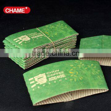 Disposable paper cup sleeve/coffee cup jacket plain style