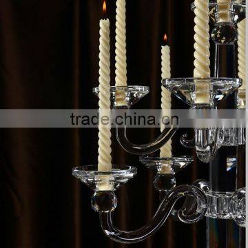 New!!!cheap Newest Design 9arms Crystal Candle Holder photo-3