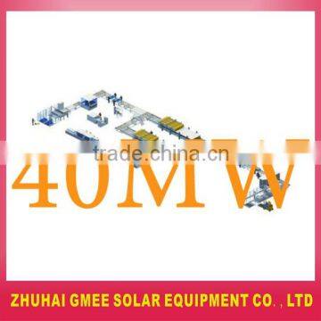 PV module solar panel manufacturing equipment