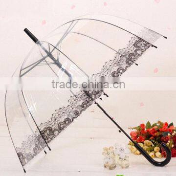Dome Poe Clear Plastic Transparent Trend Umbrellas