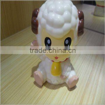 Customized Plastic Cute Animal Money Box,Cartoon Animal Money Box