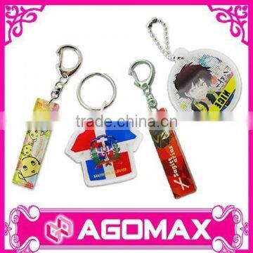 Promotional Plastic Acrylic Key Chain Keyring