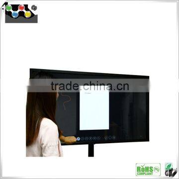 Hot Sale!!! High Resolution Wall Mounted 55 Inch Black Lcd tv Thin 3d Smart tv photo-2