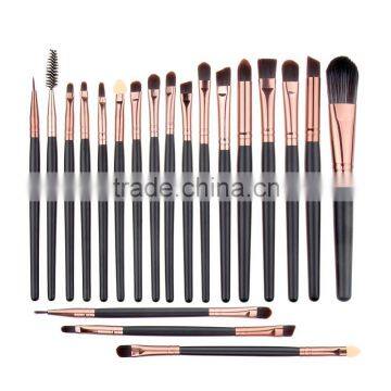 Wholesale 20 Pcs Pro Makeup Set Powder Foundation Eyeshadow Eyeliner Lip Cosmetic Brushes photo-3