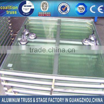 Easy Install Aluminum Wedding Stage/Glass Stage/ Acrylic Stage photo-2