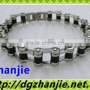 stylish men motorcycle chain link bracelet #12015