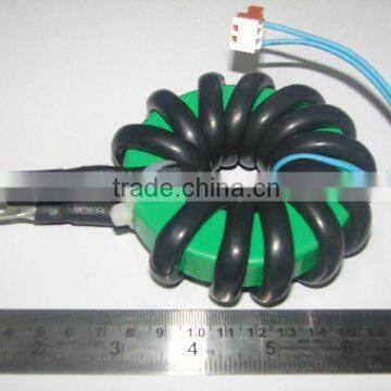 High-current toroidal choke coils