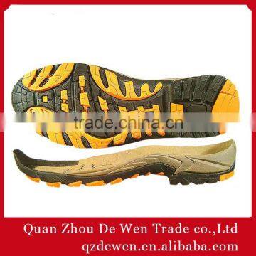 36#-46# Hiking Shoe Custom Rubber Soft Outsole Design Ladies Mens