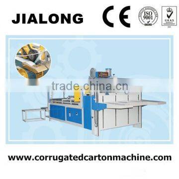 2016 China low price carton box semi automatic flute laminating machine