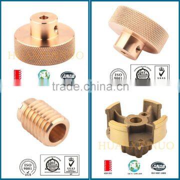 OEM brass polished precision component