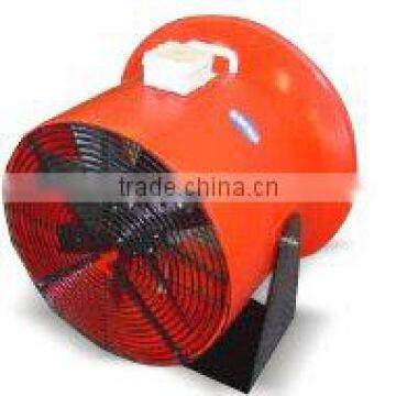 Portable exhaust flow fan