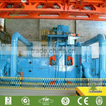Shot Blasting Machine For Steel Plate / Steel Structure H-Beam Surface Cleaning Machine photo-4