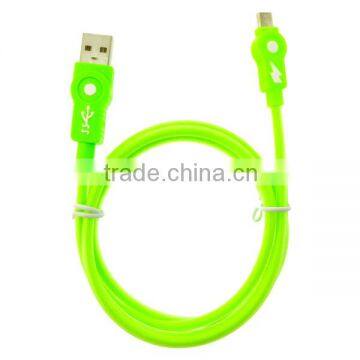 Hot Selling Colorful Micro Braided USB Cable With Aluminum Case for Mobilephone photo-4