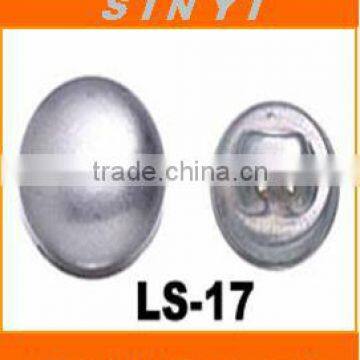Cloth Covered Button Item No.LS-17 ,10.8mm