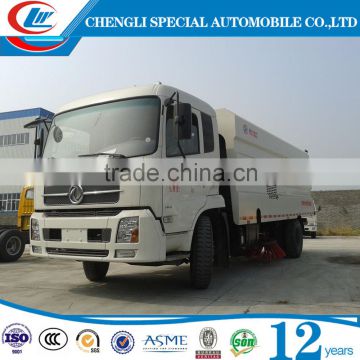 DONGFENG 4x2 sweeper truck broomer road vehicles mini sweeper truck for sale