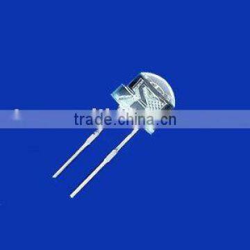 1W 8mm straw hat LED, DIP type,white color,120degree,120mA forward current;60-70lm
