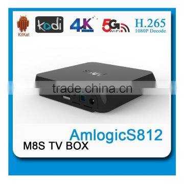 Shiningworth M8S Amlogic S812 2G/8G Quad-core HD Media Player 5g /2g Wifi Google H.265,KODI 14.2 photo-3