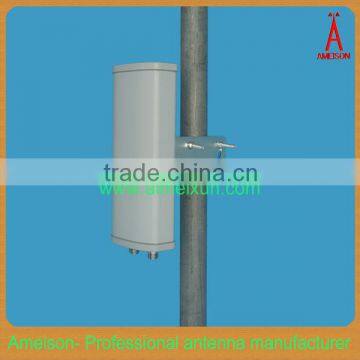 Antenna Manufacturer 2300-2700MHz 2x14dBi 90 Degree Dual Polarized/Dual Feed Sector LTE 4g Wifi Panel Antenna