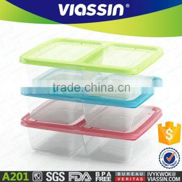 A201 Food Grade Portioned 2pcs Food Container Set for Microwaveable 750ml photo-2