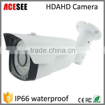 AHD Camera 2.8-12mm Manual Zoom Lens IP66 Outdoor Bullet 1/3" Sony COMS Alarm Security Systems