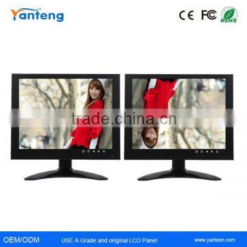 1024x768 Resolution 8inch small lcd monitor with av input