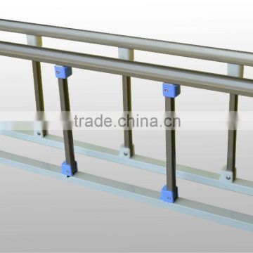 Stainless Steel Hospital Bed Side Rails , hospital bed folding guard rails