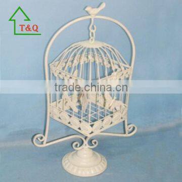 cheap wholesale decorative bird cage welded wire mesh roll in white