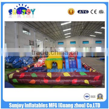 SUNJOY 2016 new designed trampoline park, amusement park fencing for sale