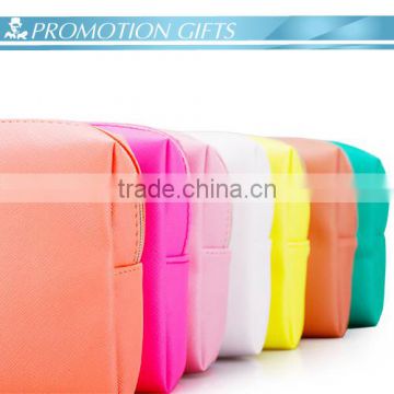 High quality customized cross pattern cosmetic bag