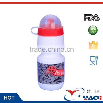 Hot Selling Excellent Material water bottle with rubber straw