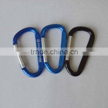 Anodize colorful aluminum carabiner