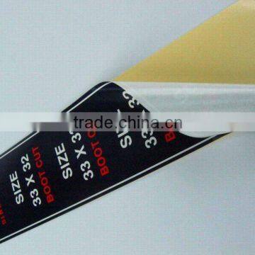 labels self adhesive double sided