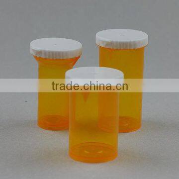 Customized 6DR to 60DR Plastic Medical Vials With Pop Top Cap photo-3