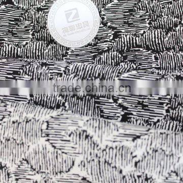 Elastic Jacquard Fabric With Polyester and Cotton Jacquard Double Sides Used Fabric for Women's Suit photo-3