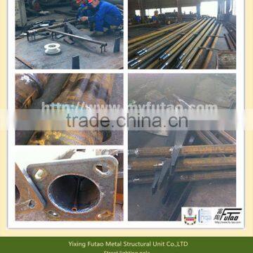 steel galvanized structure pole