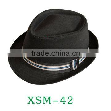 2012fashion men's cotton fedora hat. cotton fedora hat