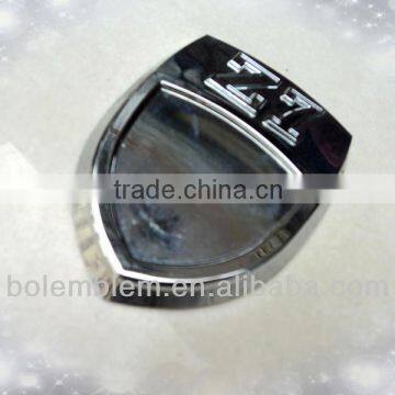 ABS Plastic chrome car badges auto emblem