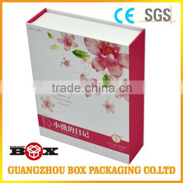 customized handmade colorful printed paper packing box wholesale