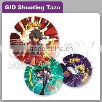 Plastic Shooting Tazo Card