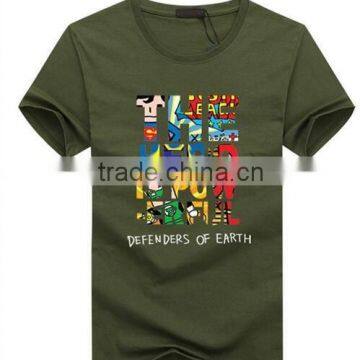 Cheap price colors OEM custom printed t-shirt/cheap t-shirts