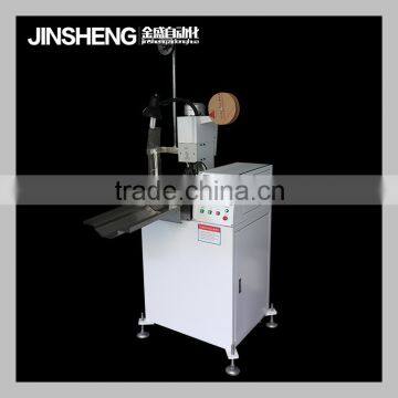 2016 update JS-6001 auto one end semi automatic crimping machine terminal press equipment