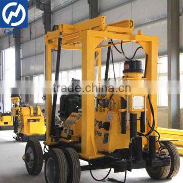 100- 600m Depth Trailer Mounted Borehole Drilling Machine Price