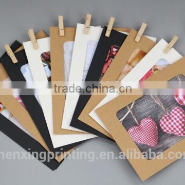 Lates paper card frames photo frames paper frame for modular homes