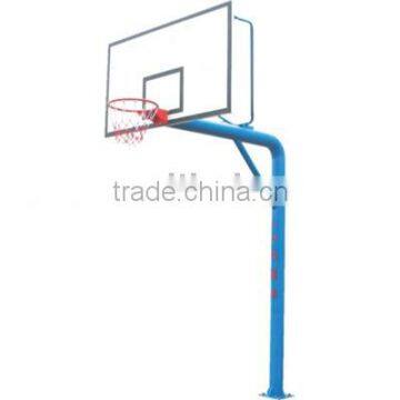 Fixed basketball frame