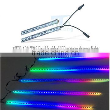 Double side SMD5050 rgb dmx 3d led meteor rain shower tube light led tube dmx